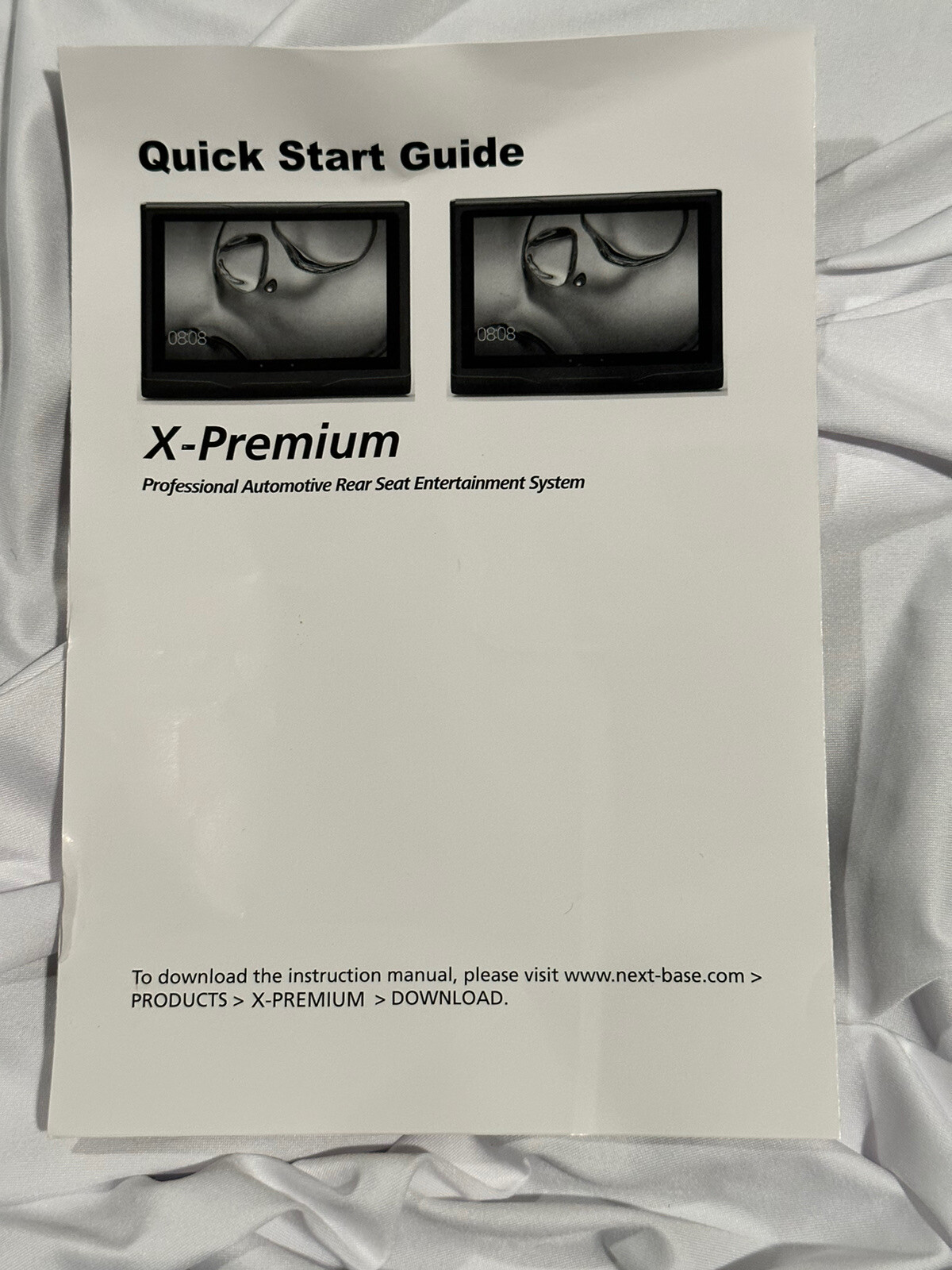 Ford Audi BMW GM VOXX Portable Rear Passenger Seat Tablet Entertainment