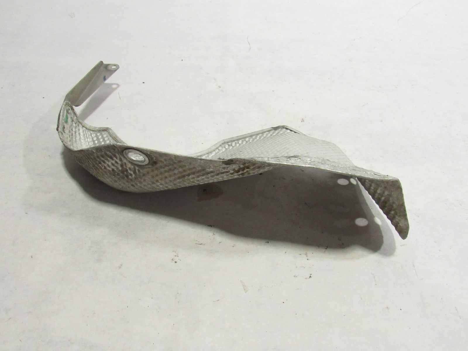 15-19 Ferrari 488 Spider 2017 Left Driver Oil Exchanger Heat Shield Cover ;@2