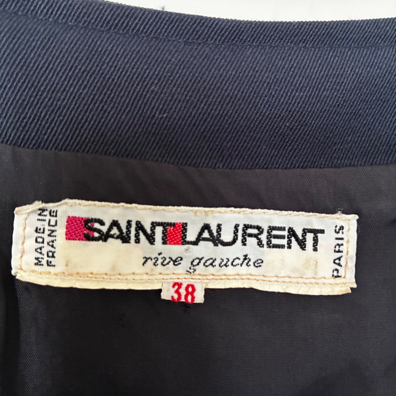 Abito Yves Saint Laurent Navy FR 38 US 6