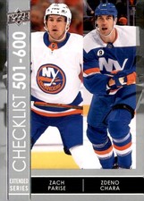 2021-22 Upper Deck #699 Zach Parise / Zdeno Chara