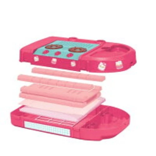 Hello Kitty Compact Kitchen Toy Play Set Pink Cute Gift for Girls Sanrio Japan - Image 3 of 4