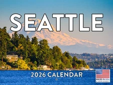 Seattle Calendar 2026 Washington State Monthly Wall Calender 12 Month | American