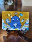 ACEO Millennial Monsters 3/4 Budget Paperwork Chaos Funny Art OOAK artbyumj — photo 1