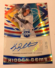 2020 Elite Extra Edition Hidden Gems Sigs #KR Kramer Robertson Rc Auto #12/25