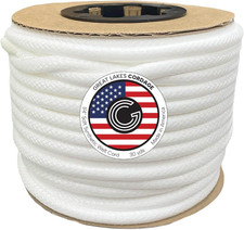 1/4" Soft Synthetic Upholstery Welt Cord, Braided, 30 Yards