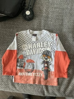Harley Davidson Childs Long Sleeve T Shirt Size 4T