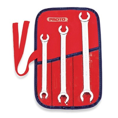 PROTO J3760 Flare Double End Wrench Set, 3Pieces, 6Pts NEW US