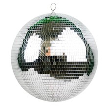 16" Large Disco Ball Mirror Big Hanging Glass for Party Events Wedding