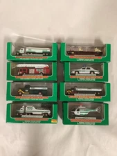 Hess Mini Trucks- Lot of 8 , Vintage, Years: 1998-2005 Brand New Old Stock Lot