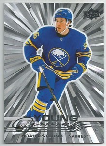 2025-26 Upper Deck Young Guns Outburst NOAH OSTLUND #219 Buffalo Sabres UD SP RC