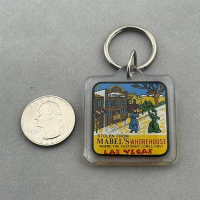 Stolen From Mabel's Whorehouse Las Vegas Funny Keychain Key Ring #60317