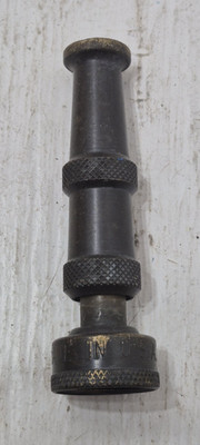 Vintage CASCADE Heavy Adjustable Brass Water Hose Nozzle Made In The Usa Sprayer