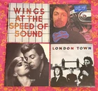 Paul McCartney Wings LOT OF 4 Lp : Red Rose/ Press/ London/ At Speed