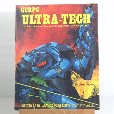Gurps Tech Ultra-Tech Sourcebook Of Weapons And Equipment 1st Edition