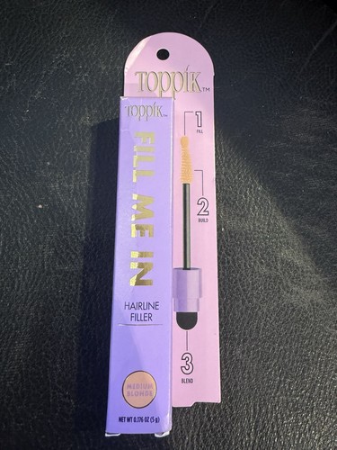 Toppik : Fill Me In Hairline Filler (Medium Blonde) - NEW IN BOX | eBay
