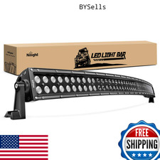 Nilight 50" 288W Curved LED Work Light Bar Offroad SUV UTE ATV Fog Lamp