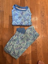 Pottery Barn Kids Lilly Pulitzer Turtley Awesome tight fit size 6 pajamas
