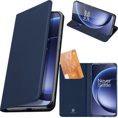 Handyhülle mit Klappe für OnePlus 15 Dux Ducis Case Flip Cover Schutzhülle Blau