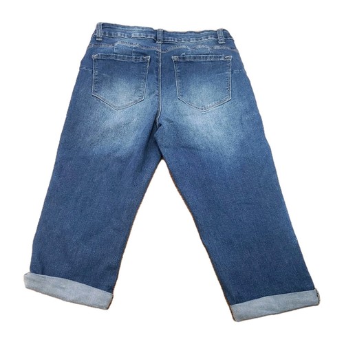 Damen Sandpiper Petite Capri Stretch Bündchen Größe 4P - Bild 2 von 8