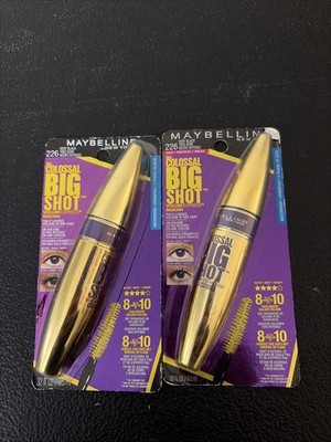 Maybelline Big Colossal Big Shot Mascara, 226 Very Black  2 Pk