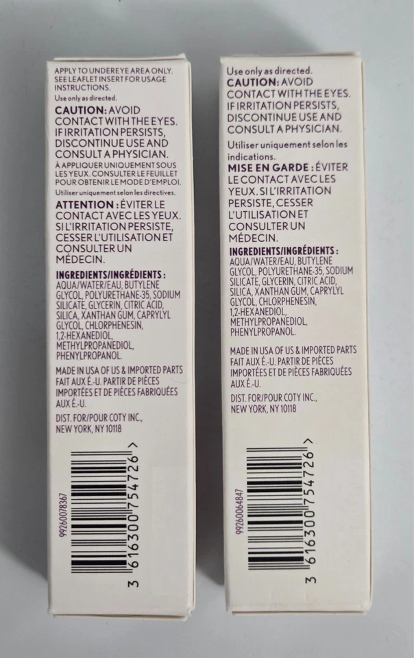Suero Lifting de Ojos Covergirl Simply Ageless Skin x 2 líneas de arrugas hinchables SELLADO Foto 3 de 3