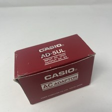 CASIO AD-5UL TC2 AC Adapter 9V 850mA Genuine OEM for SA CT HT HZ MT Keyboard