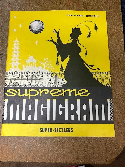 The Magigram Magazine of Supreme Magic & Magicians 1981 September