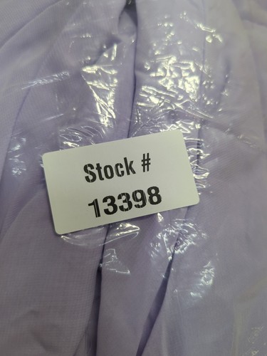 Vestido largo formal plisado de gasa con cuello halter línea A para mujer 0 púrpura - Imagen 7 de 7