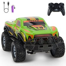 Remote Control Cool Off-Road Vehicle Truck, 2.4GHz RC Car with LED Lights, 1:...