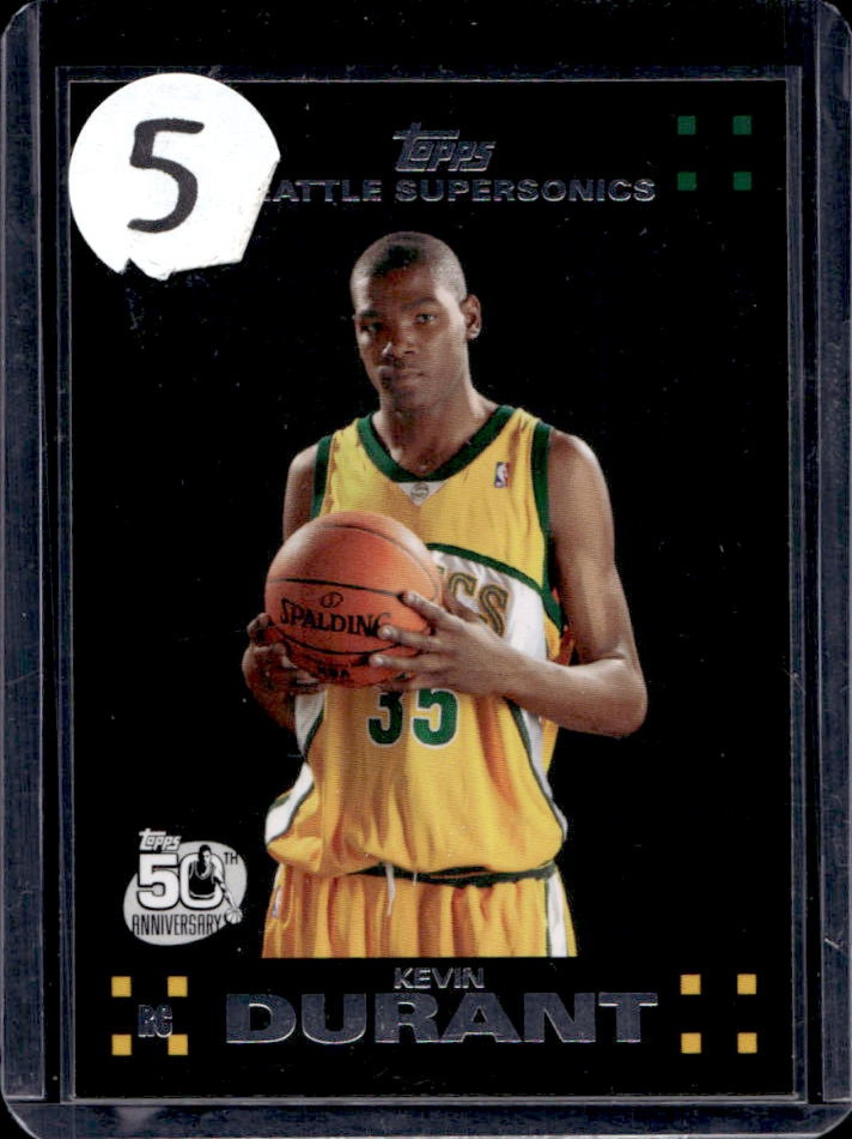 2007-08 Topps Kevin Durant Rookie RC #112 SuperSonics