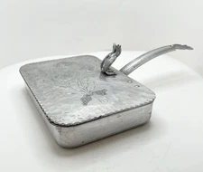 Rodney Kent #427 Silent Butler • Hand Wrought Aluminum Tulip•Vintage Hammered