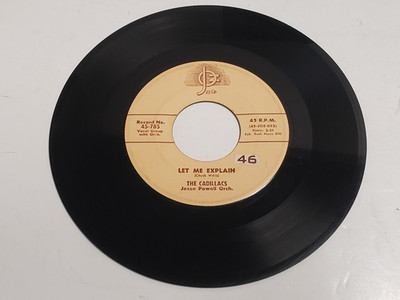 Vtg 1955 45 - The Cadillacs   Speedoo / Let Me Explain VG+