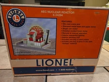 Lionel 6-24294 AEC Nuclear Reactor, original box, SEE PICTURES FOR DETAILS.