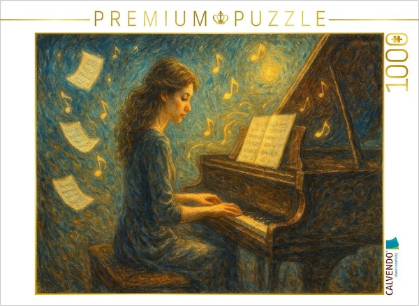 Calvendo Puzzle Where Every Sound Touches A Memory | 1000 Pieces, Finished Size-image