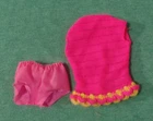 Vintage Barbie Clothes - MOD Era  8348 Talking Barbie Doll Original Swim Outfit