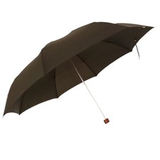 Ralph Lauren folding umbrella, striped, khaki. Unisex Women USED