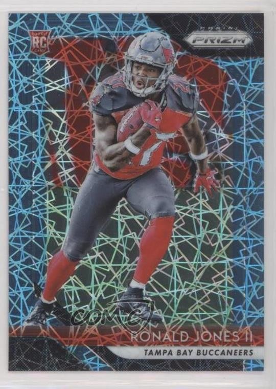 2018 Panini Prizm Rookie Lazer Prizm Ronald Jones II #214 6e9