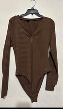 Brown bodysuit