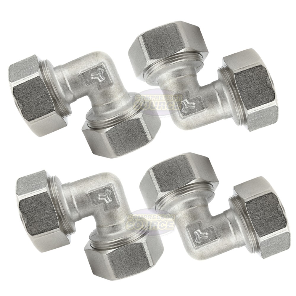 4 Pack RapidAir MaxLINE Compressed Air Piping 3/4" Elbow M8067 Max Line Rapidair