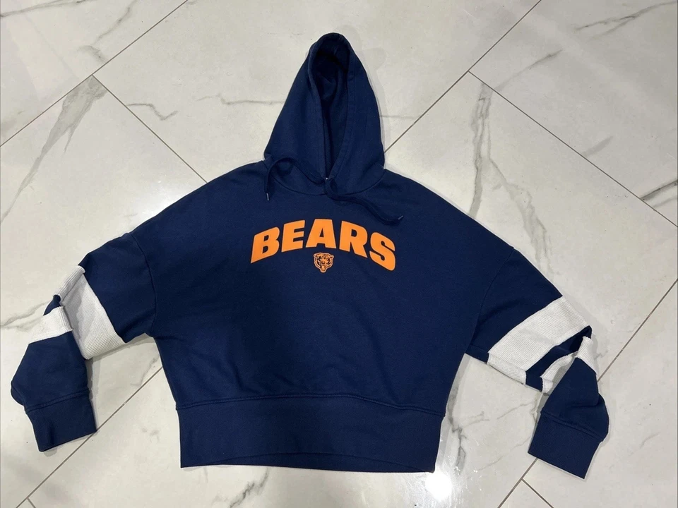 Толстовка с капюшоном Chicago Bears темно-синяя размер XL от Junk Food от Los Angeles - Изображение 4 из 4