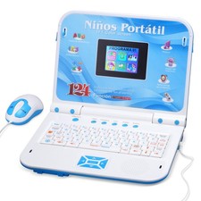 Educational and Bilingual Laptop Spanish/English, Color Screen Learning Lapto...