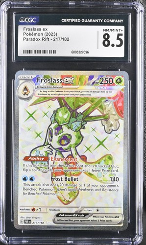 Froslass ex graded CGC 8.5 for sale on eBay