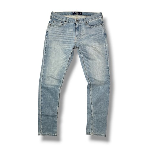 Hollister California Jeans Epic Flex Skinny Fit  Mens 32x32 light Blue Denim