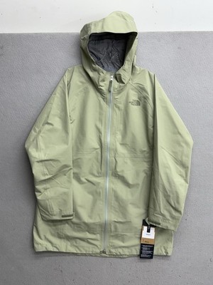 NWT The North Face Women's Dryzzle FUTURELIGHT Parka Tea Green, Size 2XL