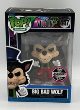 Funko Pop Digital ~ Disney Villains BIG BAD WOLF #447 Legendary ~ LE 1739