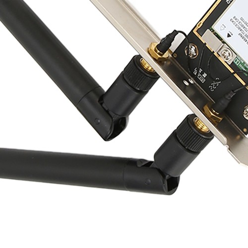 Wireless WiFi 6 PCIE Card With 2 Antenna 1800Mbps 2.4Ghz 5Ghz Support MU MIMO CB - Bild 18 von 22