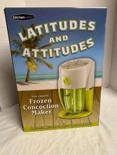 Latitudes & Attitudes Frozen Drink Maker 35 oz Capacity NEW in BOX