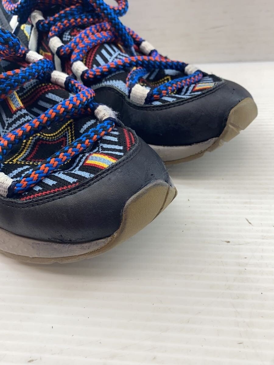 US7.5 DIESEL high-cut sneakers multicolor ethnic pattern thumbnail 7
