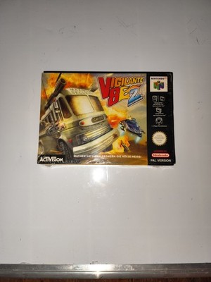 Vigilante 8 2. Herausforderung für Nintendo 64 N64 PAL Version Original Verpackt