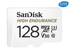 Sandisk 128GB High Endurance MicroSD Card SDSQQNR-128G Security Cam Dash Cam